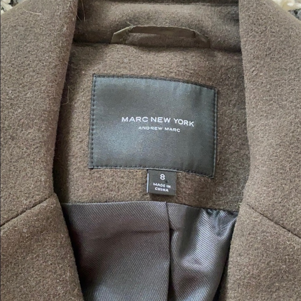 green wool coat - Picture 4 of 7